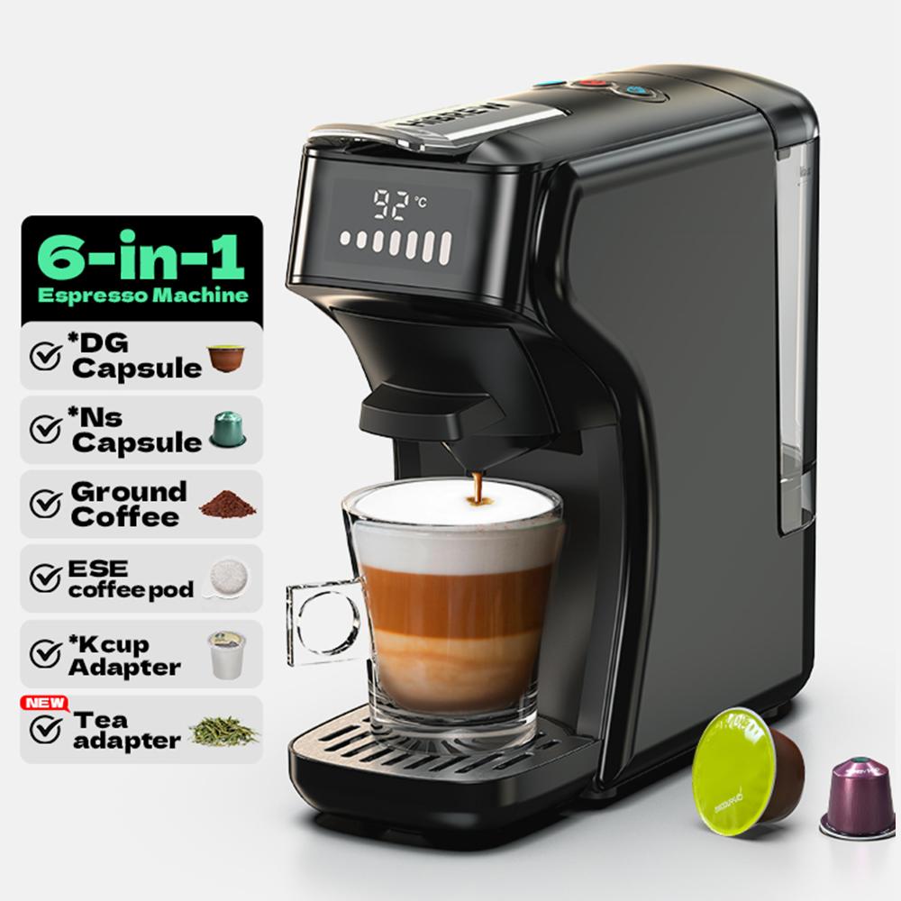 Coffee Machine HiBREW 6 in 1 20 Bar Programmable Coffee Machine With Hot And Cold Extraction H1B