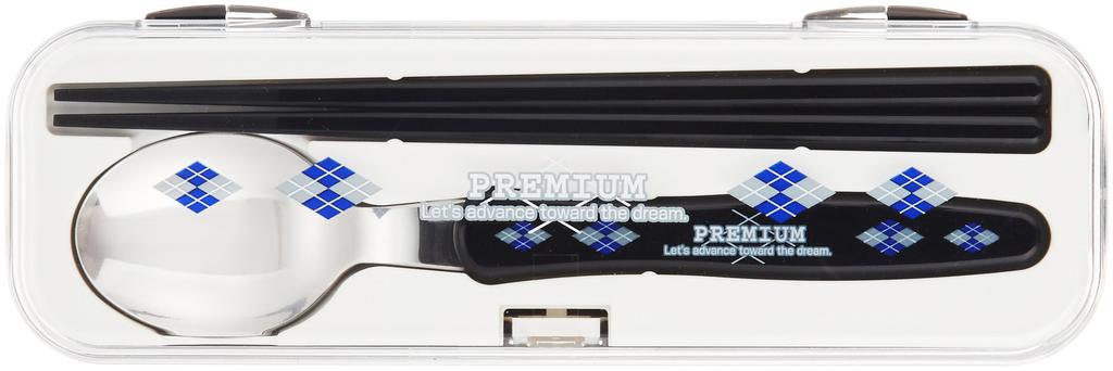 Komorijushi Premium Clear Chopsticks and Spoon 18cm Chopsticks and Spoon Set, Twin, 17.6cm