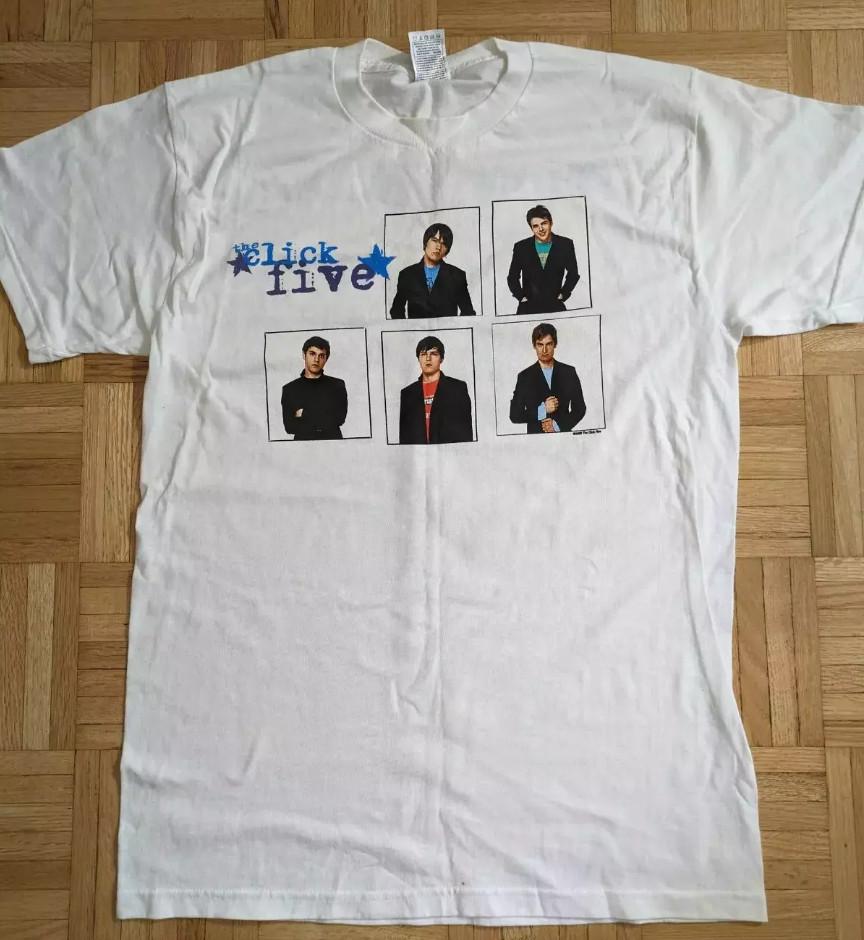 THE CLICK FIVE Band Short Sleeve T-shirt size S-5XL XXL