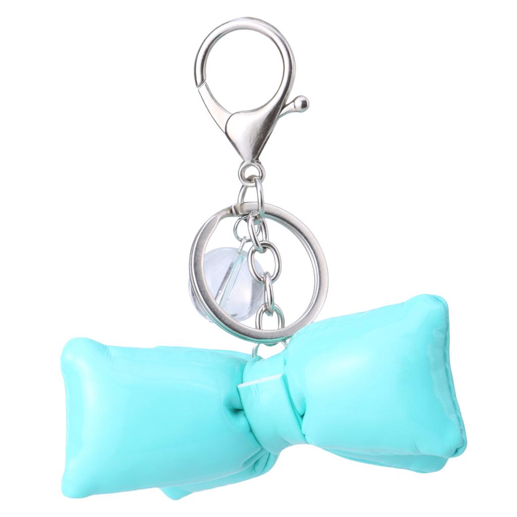 Bowtie Keychain Bowknot Charm Key Chain Butterfly Knot Keyring Detachable Phone Lanyard Ornament for Fashionable Women
