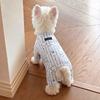 Dog German velvet warm four-legged clothes autumn and winter than bear teddy small dog cat pet bottoming shirt loungewear
