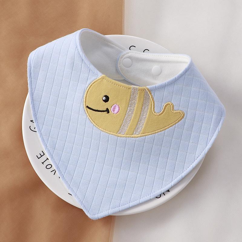 Σαλιάρες μωρού κινουμένων σχεδίων Μαλακές πετσέτες τροφοδοσίας για νεογέννητα Βαμβακερά πανιά για μωρά κοριτσάκια αγόρια Μπαντάνα σαλιάρα νεογέννητο σάλιο Πετσέτα ρέψης