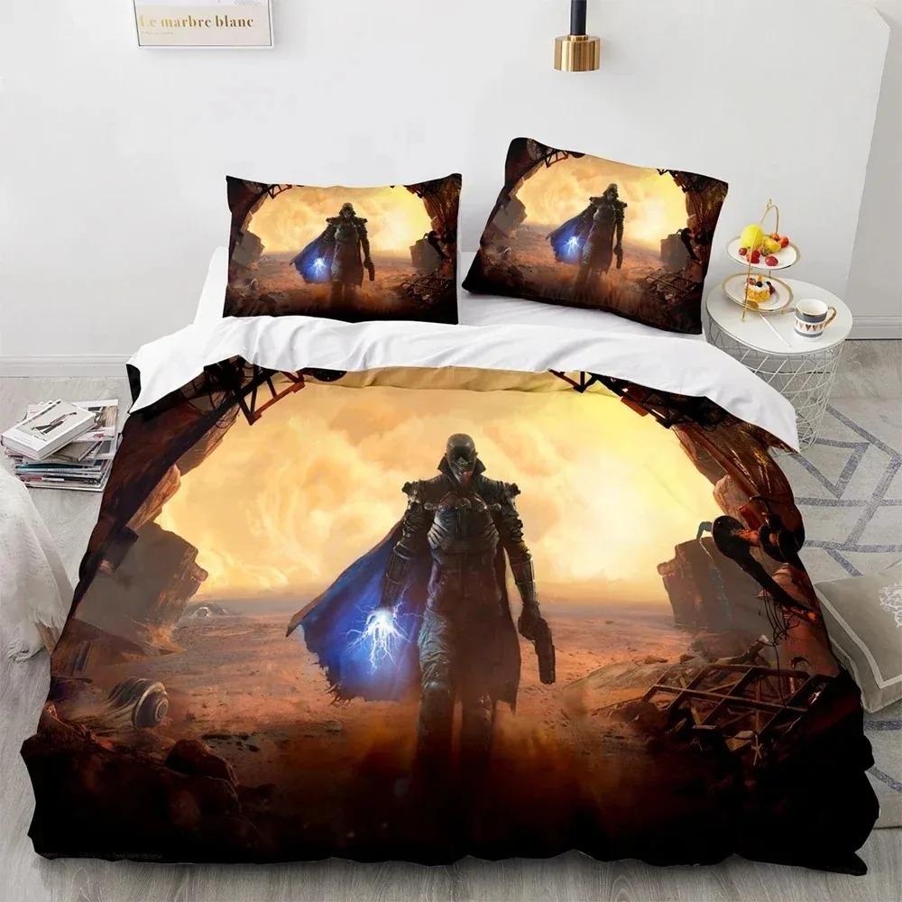 3D Printed Witchers Duvet Cover Game Bedding Set Double Twin Full Queen King Adult Kids Bedclothes Quilt Cover
