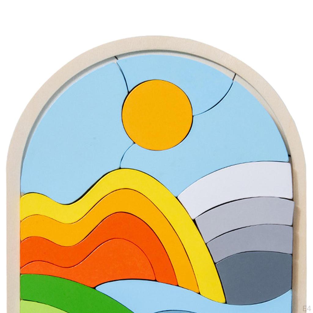 Educational Wooden Puzzle Set for Kids