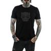 Marvel Mens Black Panther Black On Black T-Shirt