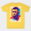 Men Black Print T-shirt Ousmane Dembélé T-Shirt No-Cut Transfer Paper Print Cotton Tshirt