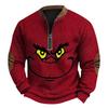 Men'S Outdoor Zipper Long Sleeved Sportswear Casual Sweatshirt