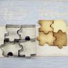 4Pcs Biscuit Cake Christmas Cookies Decorating Jigsaw Tool Stainless Steel Mould