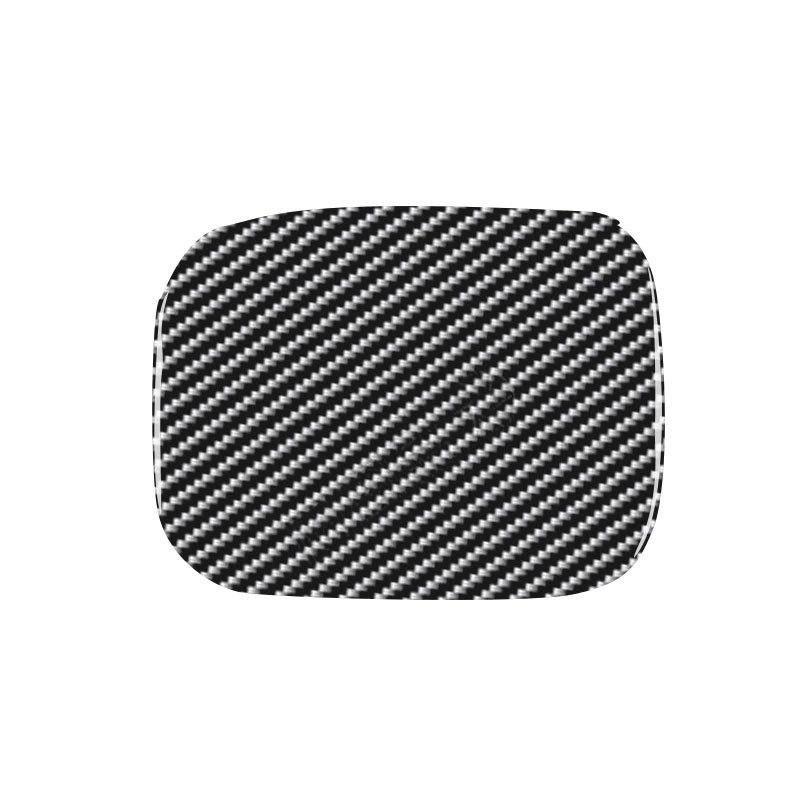 Carbon Fiber Fuel Tank Cap Trim Sticker for Toyota RAV4 (2007-2013) - Decorative & Protective Accessory