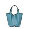 [New] High-quality First-layer Cowhide Niche Vegetable Basket Handbag Female, Genuine Leather Large-capacity High-end Bucket Bag