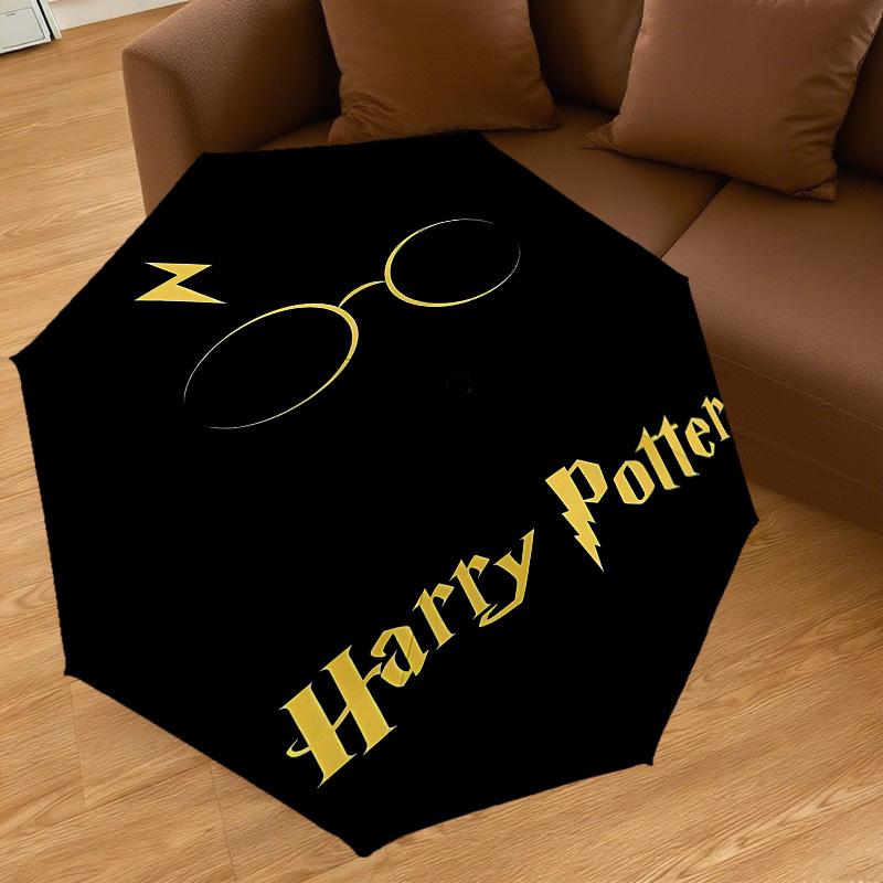 1PC Harry Potter Umbrella-8-Rib Reinforced, Automatic Open, Lightweight & Durable, Cute Fashion Accessory for Outdoor, D2647
