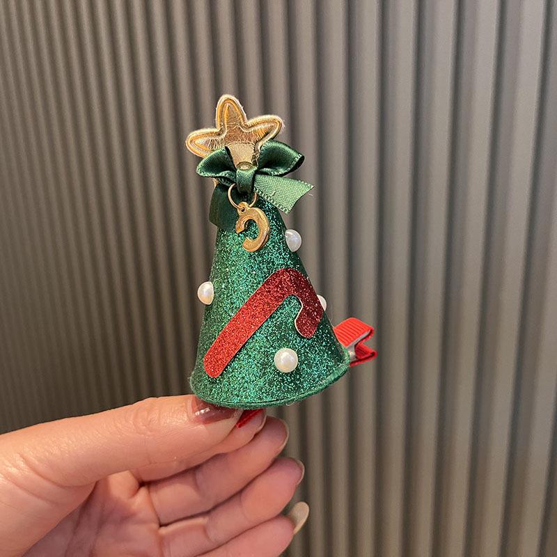 Cross-border Christmas Hair Clip: Cute Holiday Hairpin for Girls' Dress-up