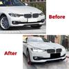 Front Bumper Splitter Lip Spoiler For BMW 3 Series F30 F35 318 320 328 335 2013-2019 Car Canard Lip Body Kit Protector Cover
