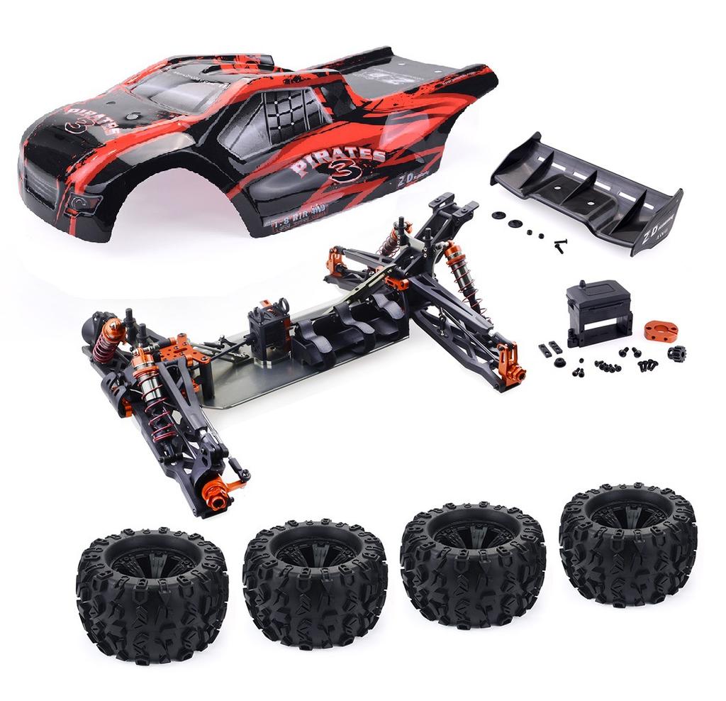 1/8 ZD Racing 9021 V3 / MT8 Pirates3 2.4G 4WD 90km/h Brushless RC Car Electric Truggy Vehicle RTR/KIT Model Outdoor Toys Cars