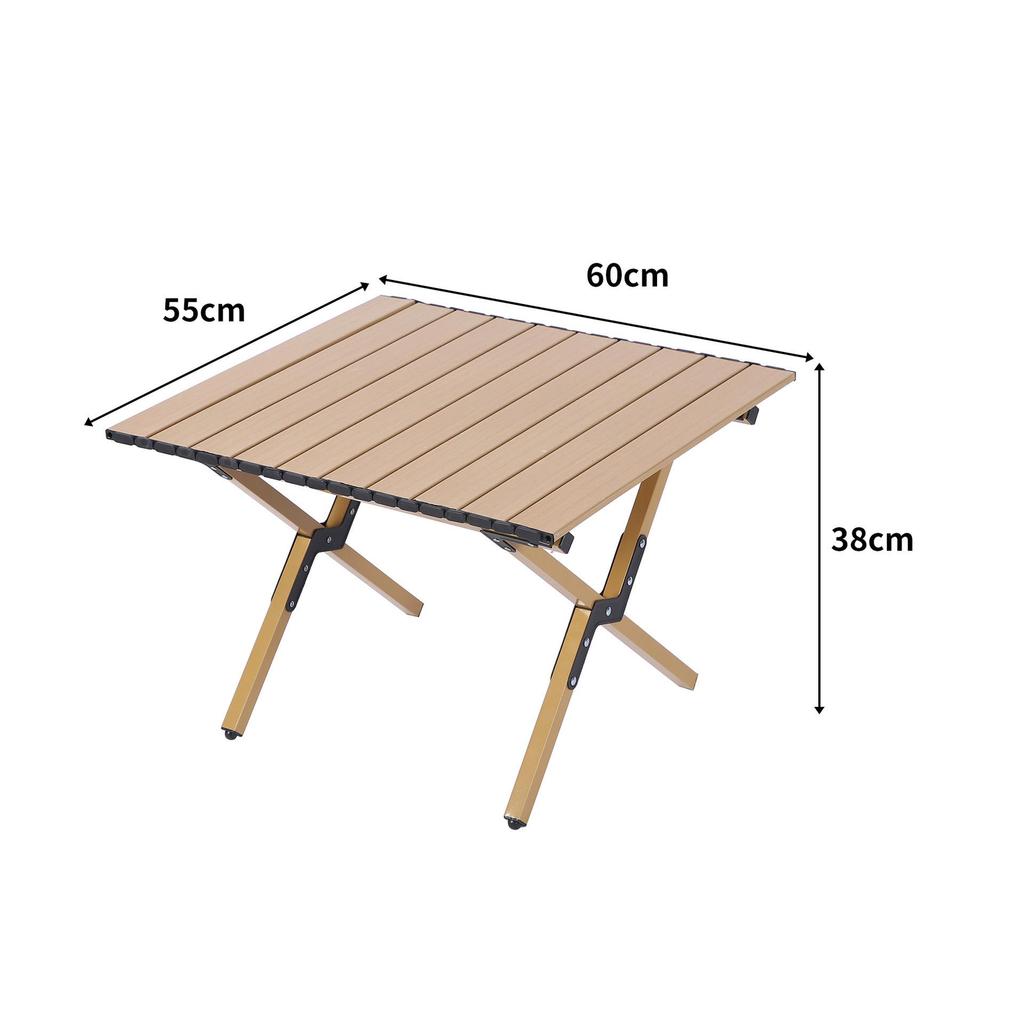 Portable Folding Aluminum Camping Chair and Stool for Outdoors