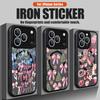 Cherry Bowknot Patterned Magnetic Phone Case For iPhone 17e 17 Pro Max 16 15 14 13 Pro Max 16e 11 For Magsafe Acrylic Back Cover