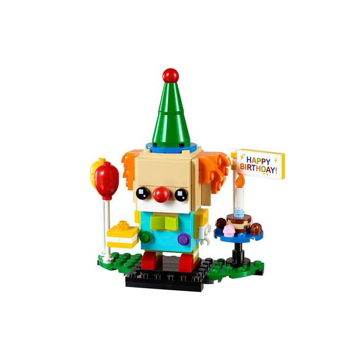 

LEGO Brickheadz Birthday Joker Building Blocks 0 300pcs 40348 Box Not Included