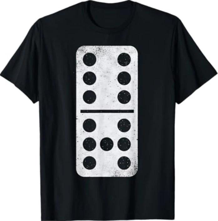 67 Meme Dominoes Funny Six Seven Domino T-Shirt L