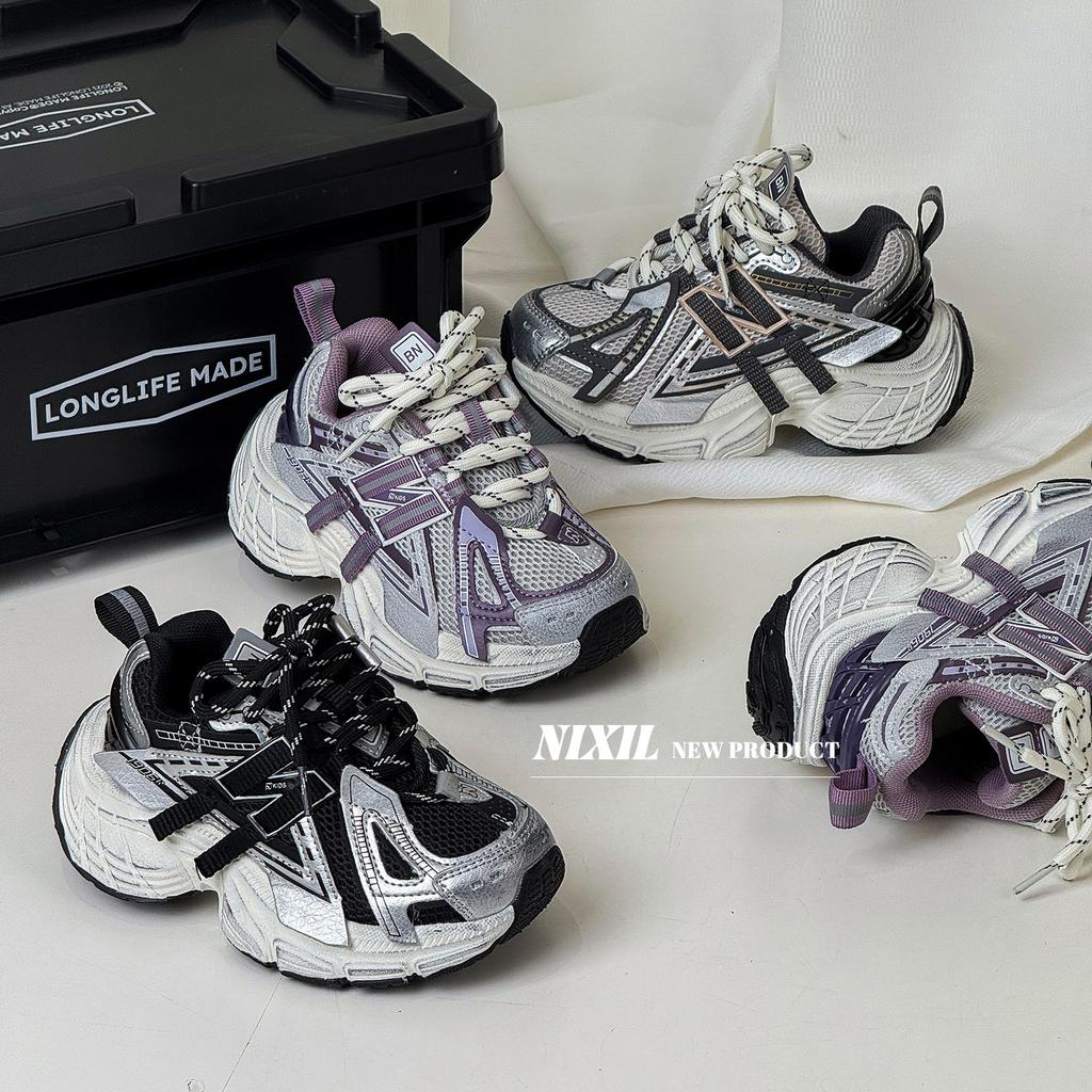 2025 Herbst neue Kinder Dad Schuhe Trend N Wort Joggingschuhe Mode Polnisch Herren- und Damen Sportschuhe