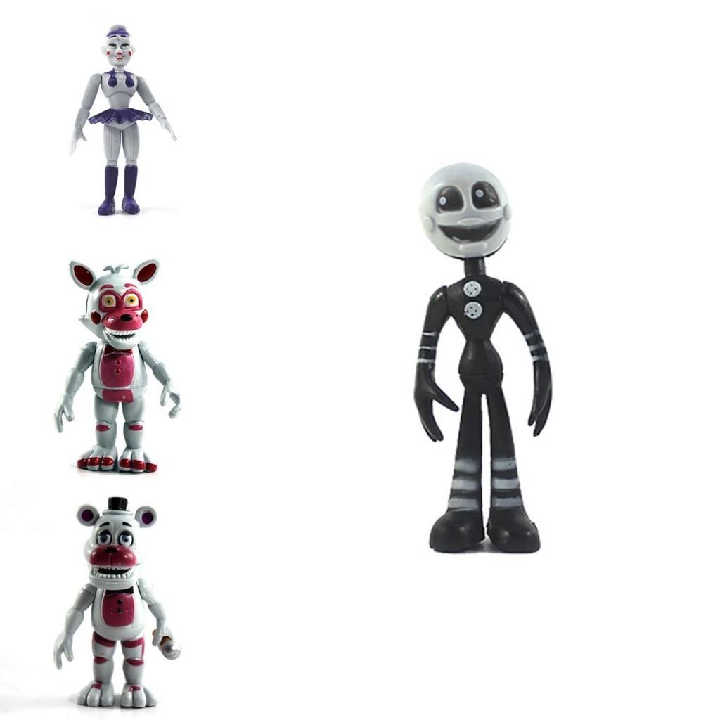 Captivating 6-piece Fnaf Five Nights At Freddy's Action Figures For Enthusiastic Fans