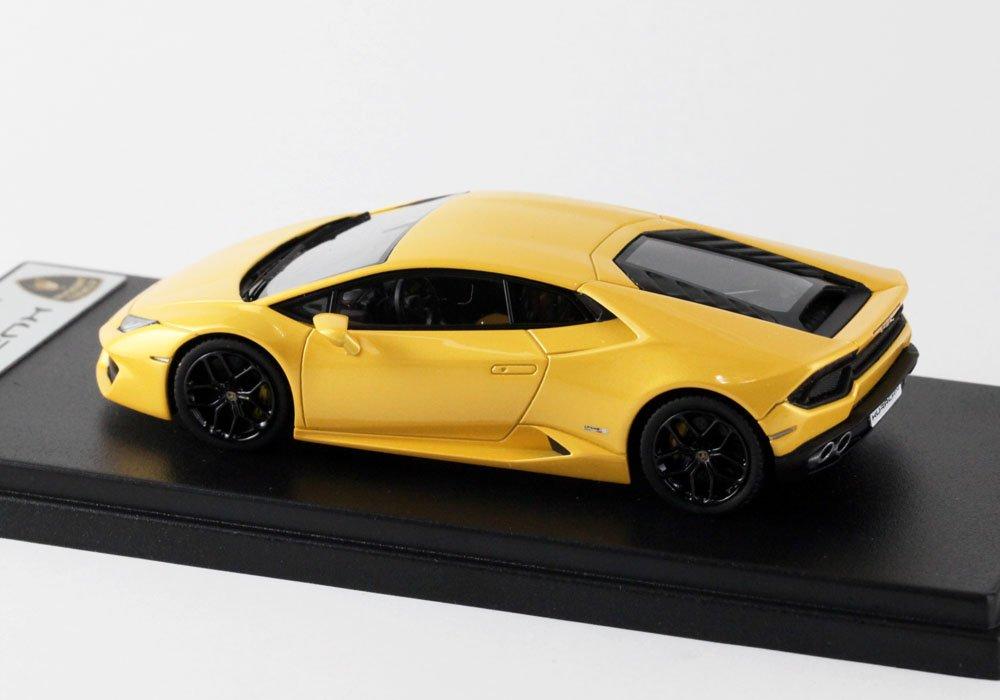 LOOKSMART Scale Lamborghini Huracan Giallo Midas LS455F 1/43 LP580-2 (Pearl Yellow)