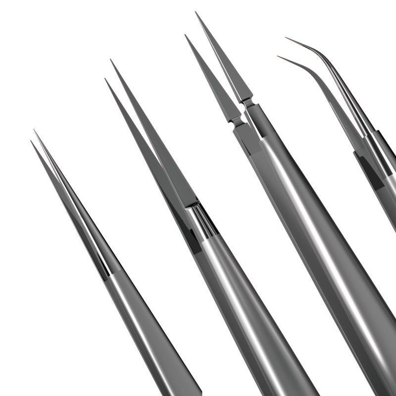 I2C NS(01-04) Super Alloy Tweezers Phone Circuit Repair Hand Tool Non-magnetic Stainless Steel Flying Wire Forceps