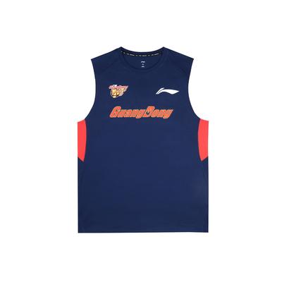 Li Ning 25-26 Season CBA Shooting Vest Guangdong Team Basketball Fitness Training Practice American Quick-Dry Breathable Sleeveless T-Shirt AVSV251-1