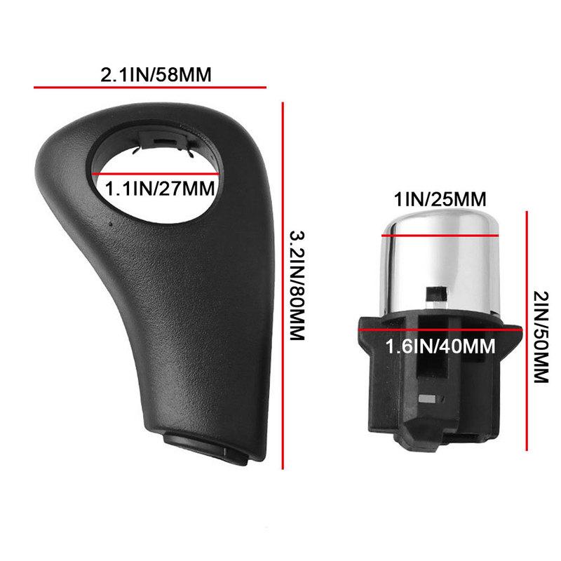 Car Handball Gear Selector Shift Knob Push Button Stick Head For Honda Accord 2003-2006 54141SDAA81, 54132SDAA81, 54133SDAA81