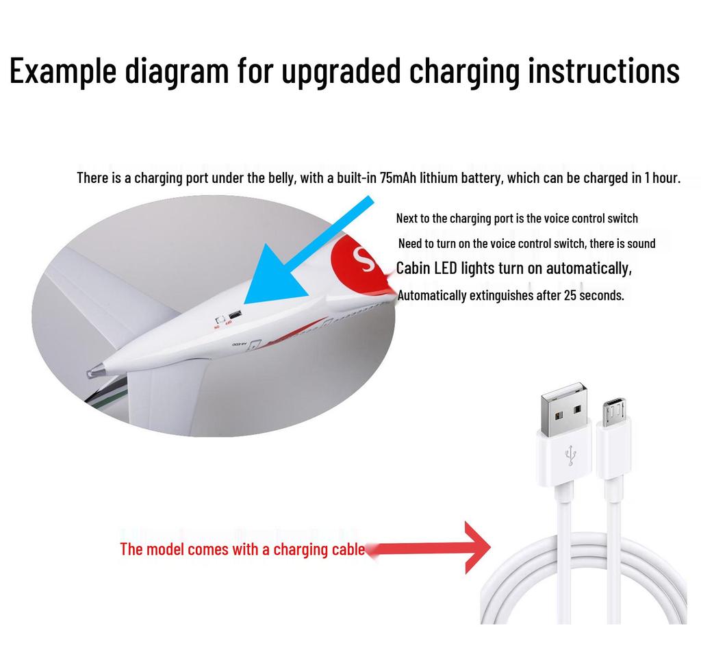 Qatar A380 Double-Door Model with Lights & Wheels - Realistic Static Aviation Ornament