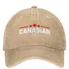 Canadian Since  Baseball Cap Canada Flag Couple Women Sunshade Trucker Hat Summer Fashion Tennis Skate Snapback Cap