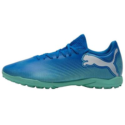 Future Play 7 TF Hyperlink Blue Men Sneakers Mint White 107943-01