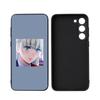 Cute Cartoon Anime Girl Luxury For Samsung Galaxy S23 S24 S25 Ultra S22 Plus S21 Black Soft Case Waterproof Soft Case