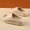 Jeep Comfortable Minimalist Home EVA Non-Slip Slide Sandals Unisex Footwear Khaki P750N14849-4