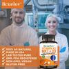 Bcuelov Vitamin K2 MK7+D3 Capsules100mcg K2+25mcg D3 2-in-1 Calcium Absorption Formula Helps with Bone Health