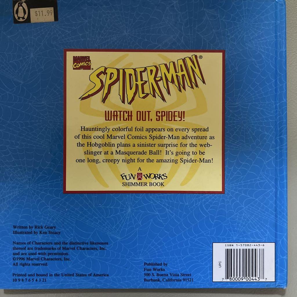[USED] SPIDER-MAN: English picture book