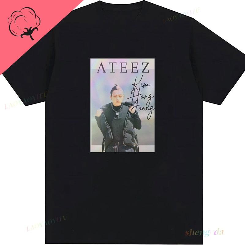 Korea Playera Kim Hong Joong Unisexs T Shirt Kpop Music Star New Fashion Short Sleeve Tee Unisex Graphic Shirts Unisex Tops Y2k Tees
