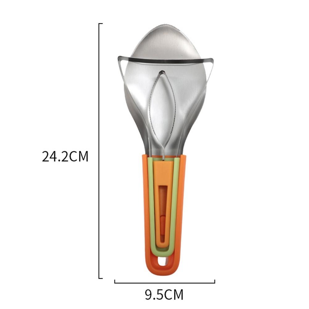 Krajalnica do mango 3 w 1, obieraczka, krajalnica do owoców z ostrzem ze stali nierdzewnej, narzędzie do usuwania pestek, do krojenia arbuza, krajalnice do brzoskwiń i inne