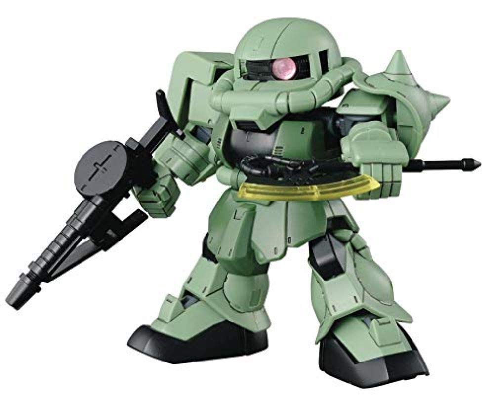 

SD Gundam Cross Silhouette Zaku II color-coded plastic model