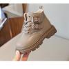 Solid Color British Style Kids Martin Boots Unisex Boys Girls Children Short Ankle Boots