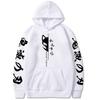 Kamado Tanjirou Japanischer Animations-Hoodie Herren Damen Harajuku Pullover Streetwear Unisex Plüschpullover