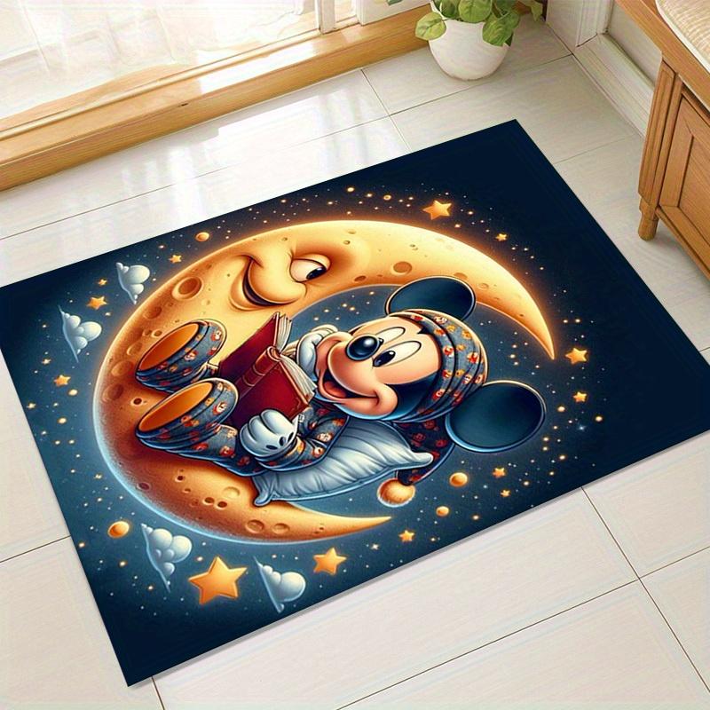 

1pc. Mickey Mouse Moon Rug - Perfect for Home Decor, Office Carpet, Outdoor Use, and Gift Ideas!z041450 60cm by 90cm