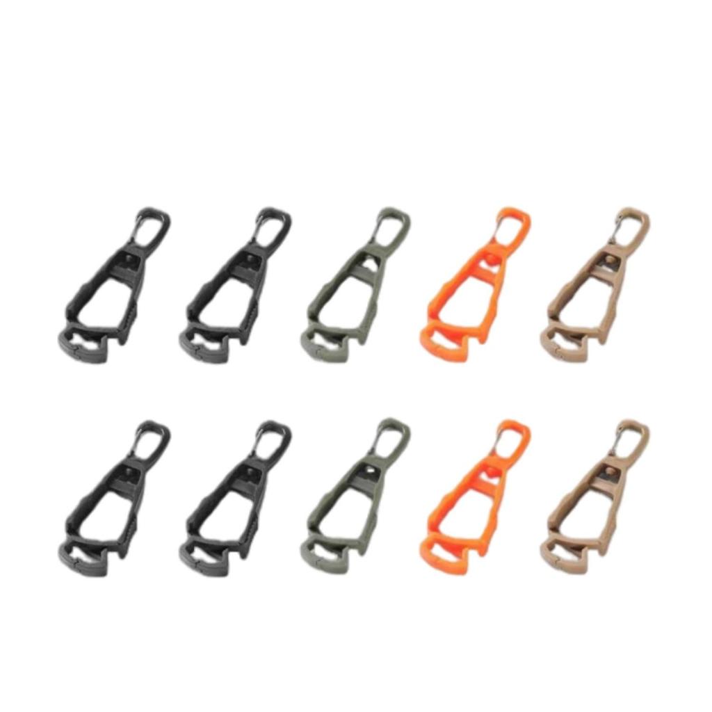 10-Pack Plastic Anti-Loss Glove Clips for Construction and Outdoor Work