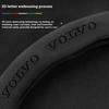 Car Steering Wheel Cover For Volvo XC40 XC60 XC70 XC90 S40 S60 S80 S90 V40 V50 V60 V90 Carbon fiber Suede interior accessories