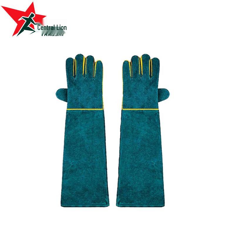 Heavy-Duty Animal Handling and Dog Training Protective Gloves