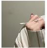 Korean Fashion S925 Sterling Silver Knotted Twist Ring - Simple INS Blogger Style
