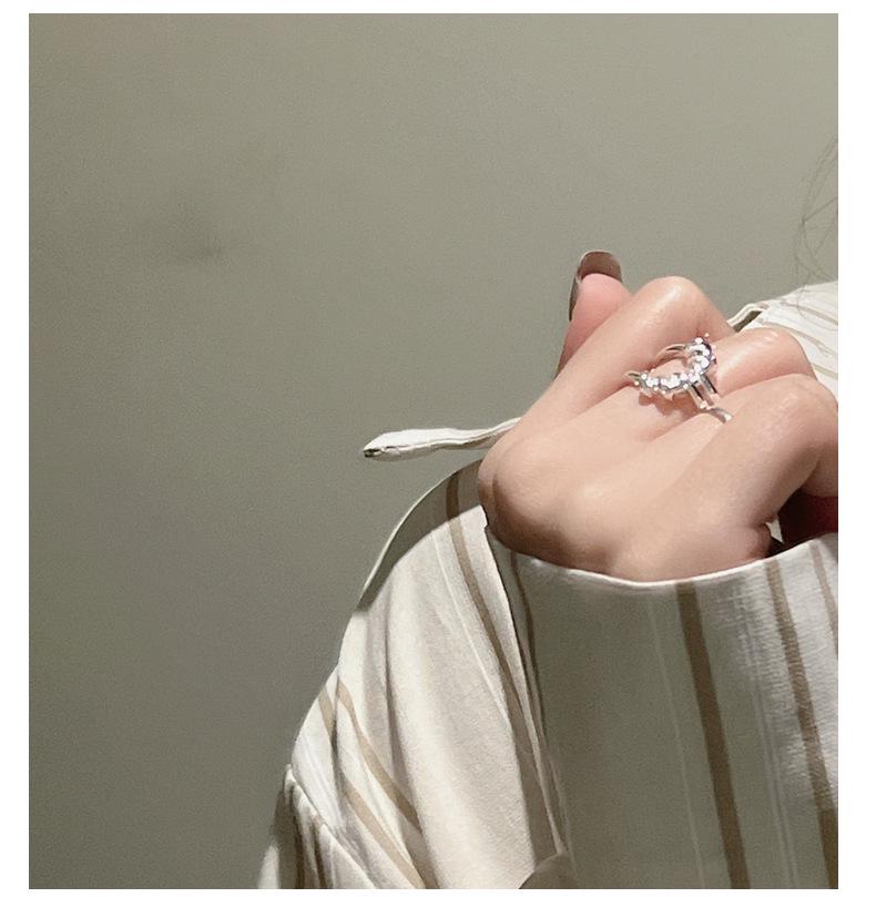 Korean Fashion S925 Sterling Silver Knotted Twist Ring - Simple INS Blogger Style