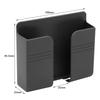 4/2/1pcs Wall Mounted Mobile Phone Holder Multifunction Holder Remote Control Storage Box Charger Hook Cable Charging Dock Stand