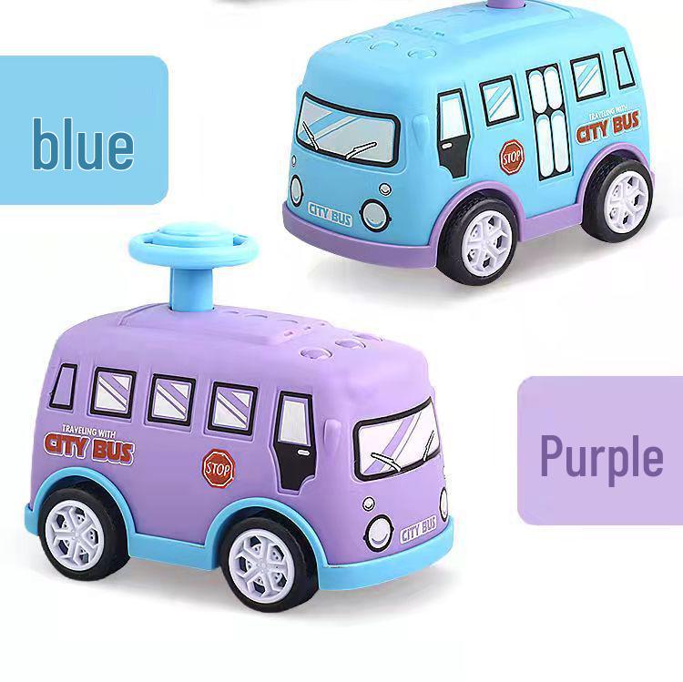 Children's Educational Inertia Cars: High-Speed Rail, Subway, Cartoon Bus