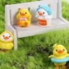 Model Pvc Ornaments Handmade Models Toy Little Yellow Duck Action Figures Little Duck Doll