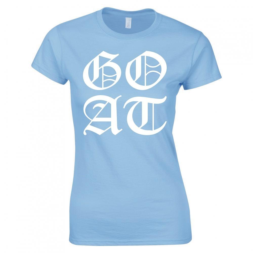 Goat Band Logo Ladies Skinny Fit Tshirt S